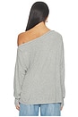 view 5 of 5 TOP HOMBRO ABIERTO KRISTOPHER in Heather Grey