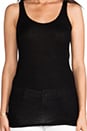 view 4 of 5 Mason Basic Rib Tank in Black