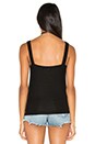 view 3 of 4 Crosby Drawstring Tank in Black