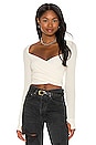 view 1 of 4 Sonny Criss Cross Top in Ivory