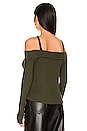 view 3 of 4 Draven Top in Army