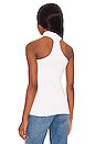 view 3 of 4 Lazaro Mock Neck Top in White