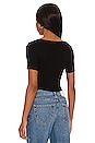 view 3 of 4 TOP CORTO TYRONE in Black