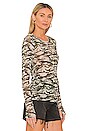 view 2 of 4 Vero Mesh Top in Camo
