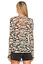 view 3 of 4 Vero Mesh Top in Camo