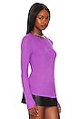 view 2 of 4 Vance Fitted Henley in Amethyst