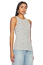 view 2 of 4 MARCIANO トップ in Burnout Heather Grey