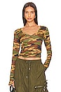 view 1 of 4 T-SHIRTS MANCHES LONGUES OTIS in Camo
