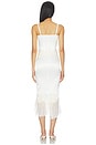 view 4 of 5 Midi Dress in White