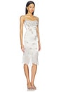 view 2 of 4 Midi Dress in Silver