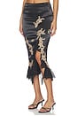 view 3 of 6 JUPE MIDI in Black