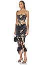 view 5 of 6 JUPE MIDI in Black