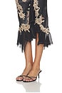 view 6 of 6 JUPE MIDI in Black