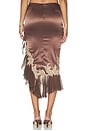 view 4 of 6 JUPE MIDI  in Brown