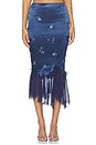 view 1 of 6 JUPE MIDI  in Navy