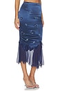 view 2 of 6 JUPE MIDI  in Navy