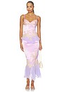 view 6 of 6 FALDA LINDSAY LOHAN in Lilac