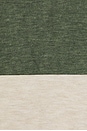 view 3 of 4 Colorblock Corbet Pullover in Green & Oatmeal in Olive & Oatmeal
