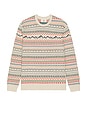 view 4 of 4 California Fair Isle Sweater in Oatmeal Multi