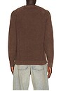 view 2 of 4 Garment Dye Roll Neck Sweater in Java