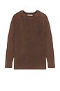 view 5 of 4 Garment Dye Roll Neck Sweater in Java