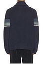 view 2 of 4 Varsity Shawl Cardigan in Navy