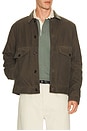 view 1 of 4 Waxed Trucker Jacket in Olive