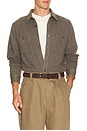 view 1 of 5 Pacifica Stretch Twill Overshirt in Brown