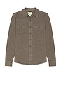 view 5 of 5 Pacifica Stretch Twill Overshirt in Brown