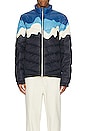 view 4 of 5 Archive Scenic Puffer Jacket in Blue Mountain Scene
