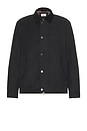 view 1 of 4 Insulated Wax Canvas Barn Jacket in Navy