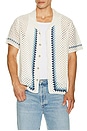 view 3 of 4 CAMISA DE CROCHET RESORT ARCHIVE in Natural Border