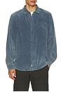 view 3 of 4 Lightweight Corduroy Shirt in Indigo