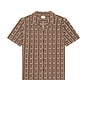 view 4 of 5 Dobby Resort Shirt in Brown