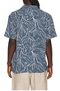 view 2 of 4 CAMISA DE RESORT JACQUARD LINEN in Blue Floral