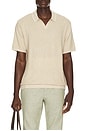 view 1 of 4 Greyson Knitted Polo in Taupe