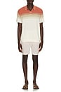 view 3 of 4 CHEMISE GREYSON in Withered Rose & Oatmeal