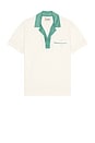 view 4 of 4 CHEMISE EMILIO in White & Green