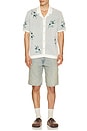 view 3 of 5 CHEMISE OLIVO in White Olive Motif