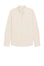 view 5 of 5 California Oxford Shirt in Taupe Houndstooth