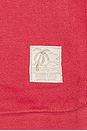 view 6 of 5 Sueded Rugby Polo in Garnet Rose