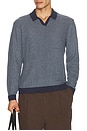view 1 of 5 Liam Sweater Polo in Navy