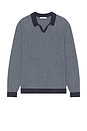 view 5 of 5 Liam Sweater Polo in Navy