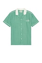 view 2 of 3 Archive Bowling Shirt in Green