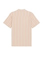 view 2 of 3 Dobby Resort Shirt in Warm Multi Stripe