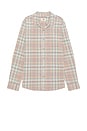view 1 of 3 Lightweight Plaid Cord Shirt in Cork Multi Plaid