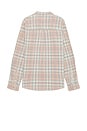 view 2 of 3 Lightweight Plaid Cord Shirt in Cork Multi Plaid