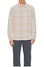 view 3 of 3 Lightweight Plaid Cord Shirt in Cork Multi Plaid