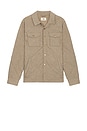 view 1 of 3 Olin Quilted Overshirt in Taupe