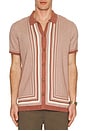 view 3 of 3 Ethan Sweater Button Down Shirt in Withered Rose